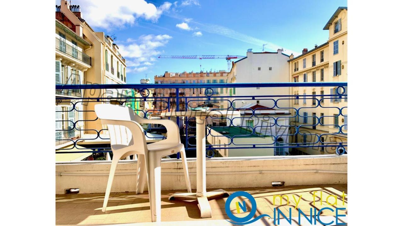 Aparthotel Riviera - Hyper Centre Ville - Studio Superieur Ac Avec Balcon Et Apercu Mer - Balcon Massenet 1 Nice Eksteriør billede