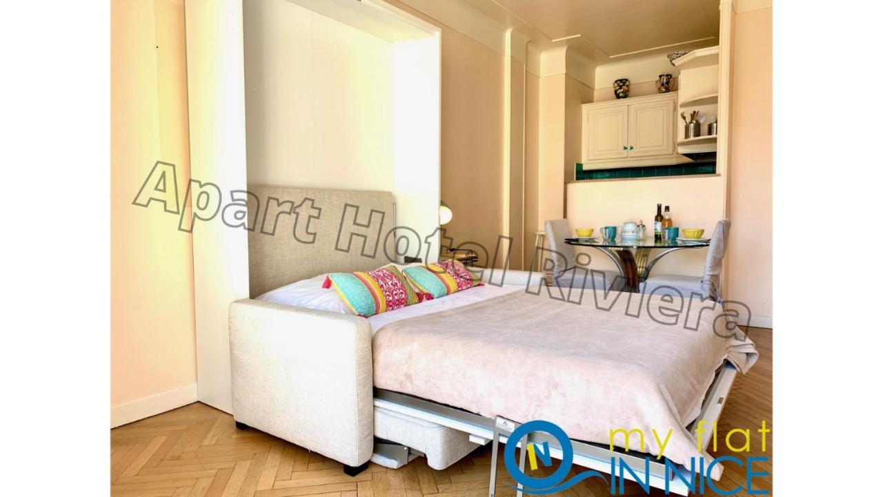 Aparthotel Riviera - Hyper Centre Ville - Studio Superieur Ac Avec Balcon Et Apercu Mer - Balcon Massenet 1 Nice Eksteriør billede